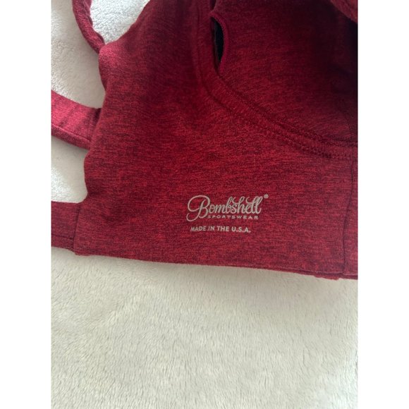 Bombshell Sportswear ruby red buxom bra - Picture 7 of 7